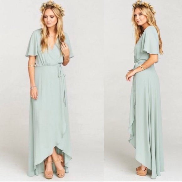 plus size light blue dress Almost Gone! Satin Formal Color:Platinum Multi Blue Ruched Dresses Characters_long sleeve
